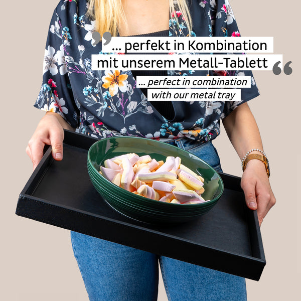 Porzellan Magnet-Food-Bowl - Waldgrün