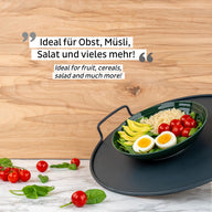 Porzellan Magnet-Food-Bowl - Waldgrün
