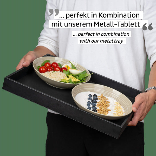 Porzellan Magnet-Food-Bowl - Elfenbein