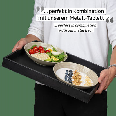 Porzellan Magnet-Food-Bowl - Elfenbein