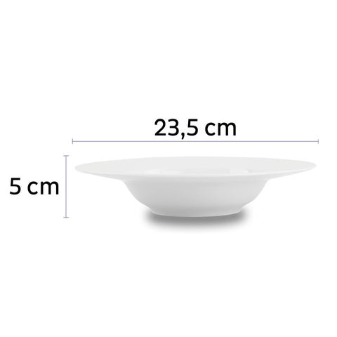 Assiette magnétique en porcelaine Silwy, lot de 2