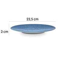 Assiette à déjeuner Silwy Ocean, lot de 2