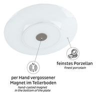 Silwy Speiseteller Porzellan 2er Set, Apricot
