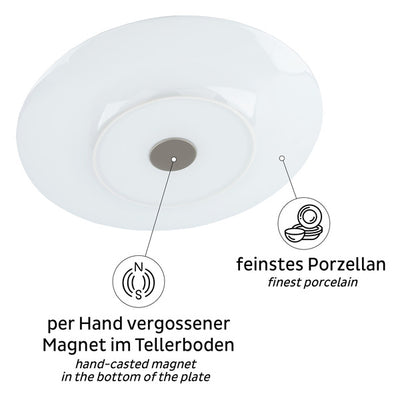 Silwy Porzellan Speiseteller 2er Set Ocean