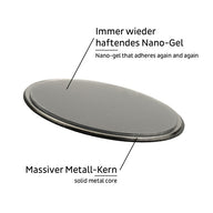 Silwy Metal Pad Superstrong nero, 1 pezzo