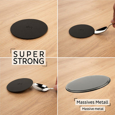 Silwy Metall-Pad Superstrong schwarz, 1Stück