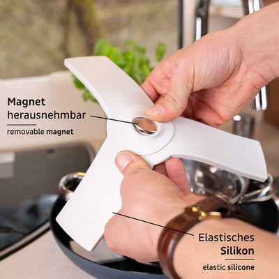 Silwy Magnet-Sandwich-Bundle - Grau - 5er Set