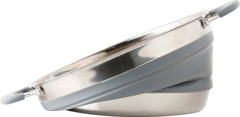 Brunner Volcano pentola in acciaio inox+silicone, grigio
