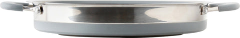 Brunner Volcano pentola in acciaio inox+silicone, grigio