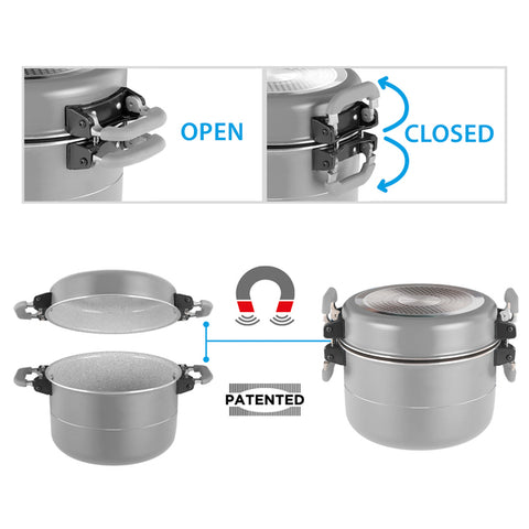 Set di pentole Brunner Fusion 7+1