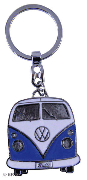Portachiavi VW Collection blu, design frontale Bulli, 1 pz.