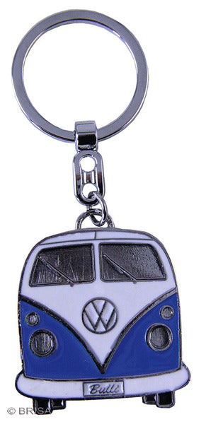 VW Collection Schlüsselanhänger blau, Bulli-Front-Design 1 Stk.