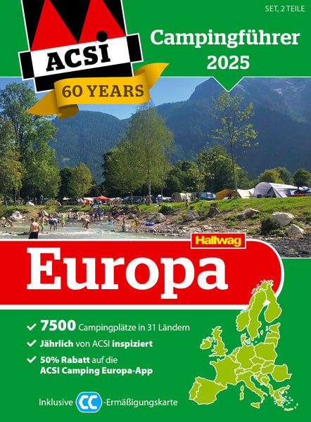 Campingführer Europa 2025 (2 Bände)