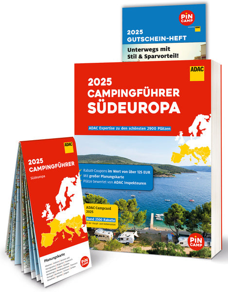 ADAC Camping-/Stellplatzführer 2025 - Südeuropa