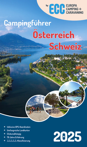 ECC Campingführer 2025 - Österreich/Schweiz