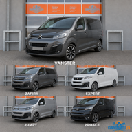 Tappetino termico Isoflex per Pössl Citroen Vanster dal 2017 - 8 pezzi