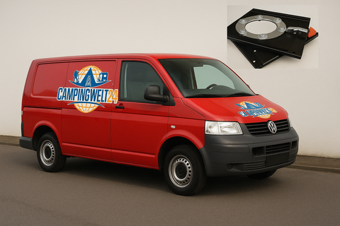 Rail de montage pour gouttière de pluie Multirail pour VW T4/T5/T6