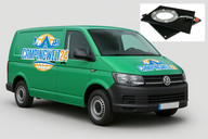 Rail de montage pour gouttière de pluie Multirail pour VW T4/T5/T6