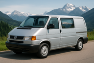 Lüftungsgitter AIRvent für VW T4 Schiebefenster – links oder rechts, schmale Ausführung