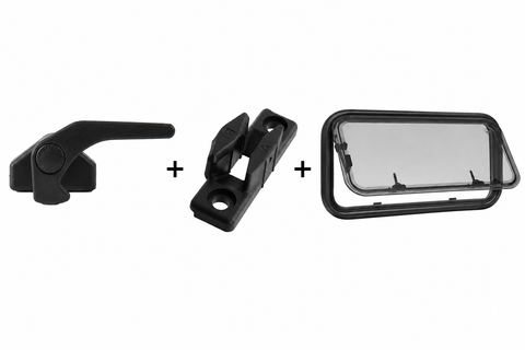 Verschlussplatte für Verschlussriegel, für Polyplastic-Fenster