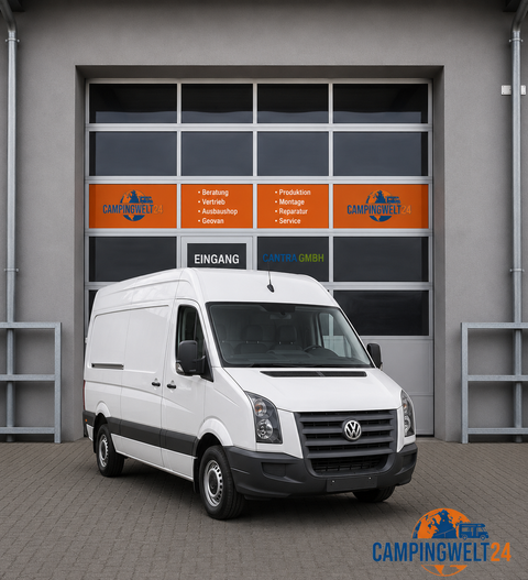 Protezione paraurti Carbest in acciaio inox spazzolato nero - Mercedes Sprinter / VW Crafter