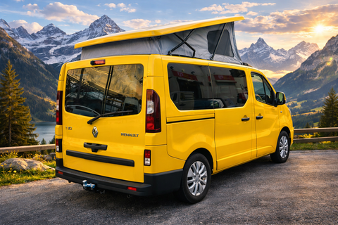 Tetto sollevabile EasyFit per Renault Trafic e veicoli simili - chiusura di sicurezza