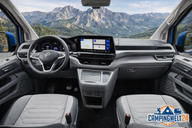 Thermomatte, Ford Tourneo Custom 2023 + VW New Transporter 2025, Fahrerhaus