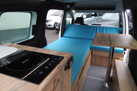 VW Caddy 4 - Thermomatte / Isolationsmatte / Innenisolierung - Set 8-teilig für VW Caddy 4 langer Radstand 2006-2020 mit Heckklappe