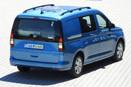 Protection de seuil de chargement, plastique ABS, noir, VW Caddy 5, Ford Transit Connect