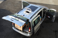 Heckzelt VW Caddy 5 / Ford Tourneo Connect, mit Moskitonetzen und Boden