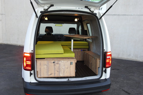 VW Caddy 4 Heckklappe/ Kofferraumdeckel - Thermomatte / Isolationsmatte / Innenisolierung - Set 1-teilig für VW Caddy 4 kurzer und langer Radstand 2006-2020