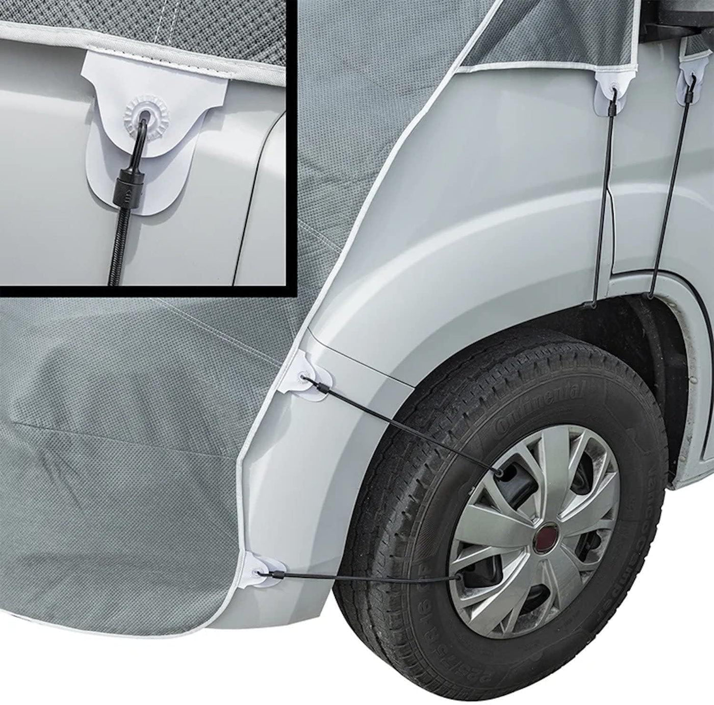 ProPlus Abdeckung Frontscheibe gewebt für Wohnmobil FIAT Ducato ab 06-2006