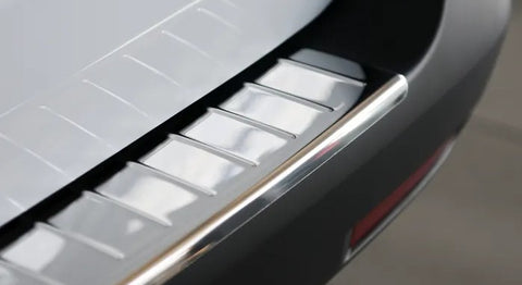 Protezione paraurti Carbest in acciaio inox spazzolato nero - Fiat Talento/Opel Vivaro/Renault Trafic