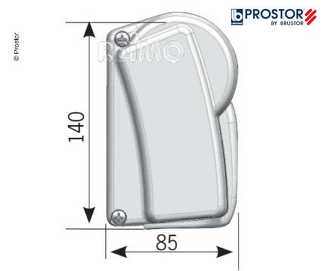 Dometic Perfectwall 1500 - Wandmarkise