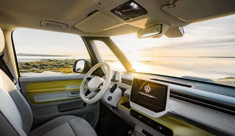 Thermomatte / Isolationsmatte / Innenisolierung für VW ID.BUZZ Carbest Isoflex Fahrerhaus für VW ID BUZZ ab Bj. 2022, 3-teilig