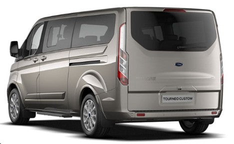 Ford Transit Custom Wohnraum Premium- Sonnenschutz / Abdeckung / Thermomatte / Isolationsmatte / Innenisolierung -Set 4-teilig kurzer Radstand 2006-2014