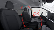 Drehkonsole für Ford Transit Custom V710 ab 10/2023 und VW Transporter ab 02/2025- Fahrerseite