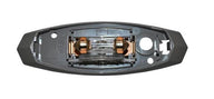 Luce di ingombro Hella ovale sinistra – 12 V con base grigia
