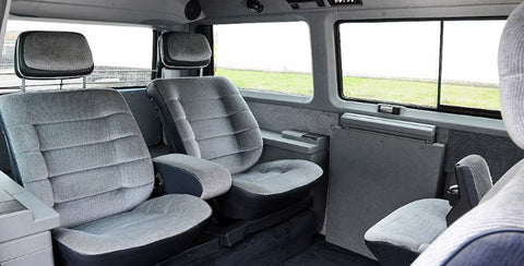 VW T3 Wohnraum - Thermomatte / Isolationsmatte / Innenisolierung - 4-teilig für VW T2/T3 kR, Bj. 1979-1990