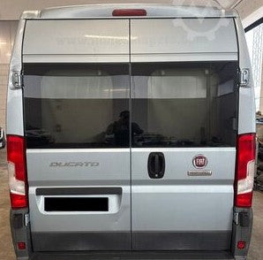 FIAT Ducato / Peugeot Boxer / Citroen Jumper / Toyota Proace/ OPEL Movano / RAM 3500 mit Flügeltüren - Sonnenschutz / Abdeckung / Thermomatte / Isolationsmatte / Innenisolierung - Set 2-teilig alle Radstände ab 2015