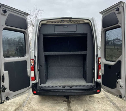 Renault Master - OPEL Movano - Nissan NV400 - Flügeltüren - Carbest Isoflex Innenisolierung/ Sonnenschutz / Abdeckung / Thermomatte / Isolationsmatte / Innenisolierung - Komplettset 2-teilig - alle Radstände ab 2011