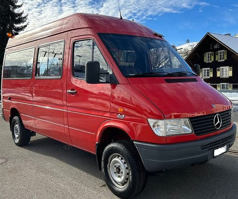 Mercdes Benz Sprinter 1995 - 2006 - Fahrerhaus - Thermomatte / Isolationsmatte / Innenisolierung / Sonnenschutz / Abdeckung - Set 3-teilig für alle Radstände oder Höhen