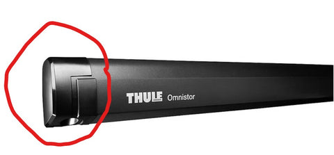 Terminale Omnistor 5102 sinistro+destro antracite