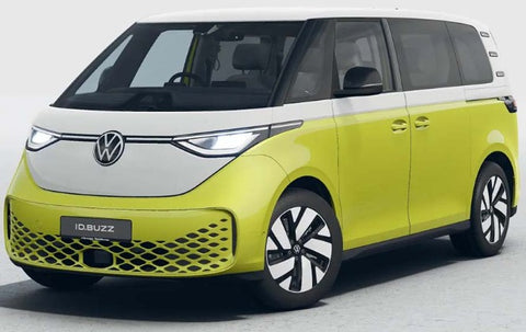 Ladekantenschutz für VW ID.Buzz, Edelstahl Mattschwarz - Normal.- und Langversion