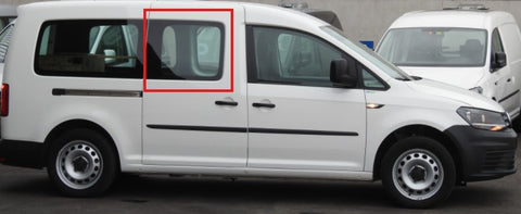 Fenêtre d'installation rigide Carbest pour VW Caddy Maxi – année de fabrication 2004-2020