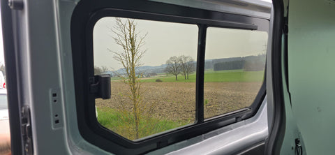 vitre coulissante Renault Trafic