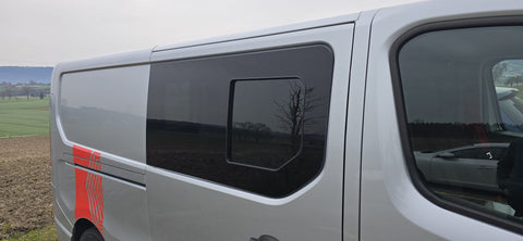vitre coulissante Renault Trafic