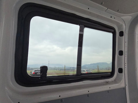 Schiebefenster für Ford Transit V701 & VW New Transporter ohne Schiebetür links ab 2025
