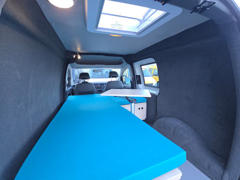 Hochflexibler Nadelfilz, Filz Schiefergrau für Wohnmobile, Camper, Wohnwagen