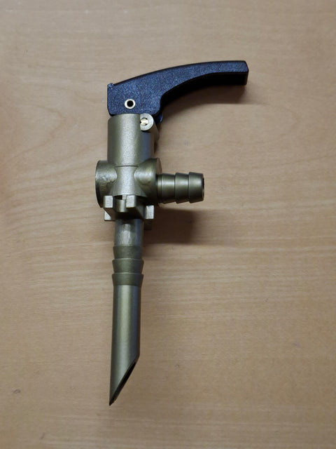 Vanne de vidange en plastique, pour tuyaux d'arrosage de 10 à 12 mm, marron